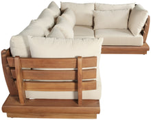 Load image into Gallery viewer, Mirella - 4 Piece Water Resistant Fabric Outdoor Patio Modular Sectional