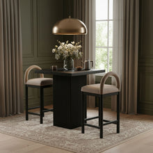 Load image into Gallery viewer, Belinda - Oak Veneer And Solid Wood Table