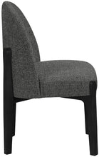 Load image into Gallery viewer, Torino - Upholstered Dining Chair With Brushed Black Base (Set of 2)