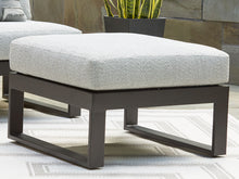 Load image into Gallery viewer, Beachloft - Ottoman With Cushion - Black / Gray