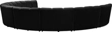 Load image into Gallery viewer, Infinity - 8 Piece Velvet Modular Sectional