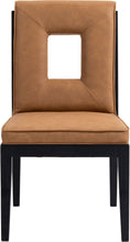 Load image into Gallery viewer, Gwendolyn - Faux Leather Dining Side Chair With Black Frame (Set of 2)