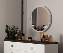 Load image into Gallery viewer, Carena - Round Mirror - Gray