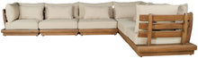 Load image into Gallery viewer, Mirella - 6 Piece Water Resistant Fabric Upholstered Outdoor Patio Modular Sectional