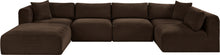 Load image into Gallery viewer, Shaggy - 6 Piece Modular U-Shaped Sectional
