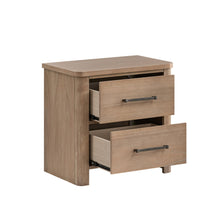 Load image into Gallery viewer, Anika - 2 Drawer Nightstand - Natural / Brown