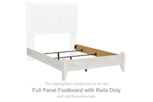 Load image into Gallery viewer, Paxberry - Full Panel Footboard w/Rails - Whitewash
