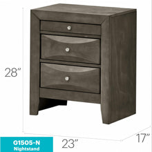 Load image into Gallery viewer, Modern Design Nightstand