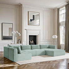 Load image into Gallery viewer, Shaggy - 5 Piece Modular U-Shaped Sectional