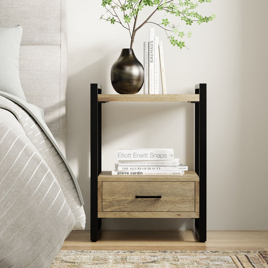 Riverside - Bedside Table - Natural - Ego Home Furniture