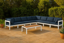 Load image into Gallery viewer, Nizuc - Outdoor Patio 8 Piece Modular Sectional With White Frame