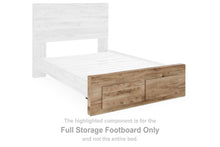 Load image into Gallery viewer, Hyanna - Full Storage Footboard - Tan