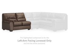 Load image into Gallery viewer, WillowBend - LAF Loveseat - Umber
