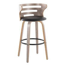 Load image into Gallery viewer, Cosini - Mid Century Modern Fixed Height, Barstool & Swivel And Round Footrest (Set of 2)
