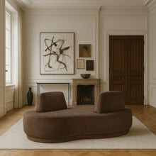 Load image into Gallery viewer, Argyle - Chenille Fabric Chaise / Loveseat