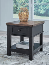 Load image into Gallery viewer, Wildenauer - Rectangular End Table - Brown / Black