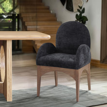 Load image into Gallery viewer, Waldorf - Chenille Dining Arm Chair With Natural Legs