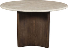 Load image into Gallery viewer, Pietra - Travertine And Mango Wood Dining Table