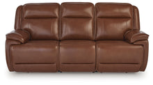 Load image into Gallery viewer, Healy Pier - Power Reclining Sofa / Adj Headrest - Chocolate