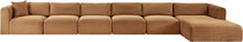 Load image into Gallery viewer, Shaggy - Fabric 6 Piece Modular Sectional With Chaise