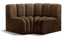 Load image into Gallery viewer, Arc - Velvet 2 Piece Modular Sofa