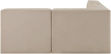Load image into Gallery viewer, Rummi - Armless Velvet Performance Fabric Upholstered 4 Piece Modular Sectional