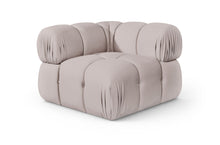 Load image into Gallery viewer, Orin - Velvet Performance Fabric Upholstered Modular Corner Chair