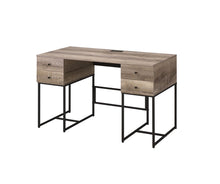Load image into Gallery viewer, Desirre - Wirting Desk With USB Port - Oak