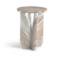 Load image into Gallery viewer, Alba - Genuine Marble End / Side Table