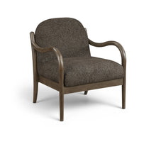 Load image into Gallery viewer, Helmsley - Performance Fabric Upholstered Accent Chair - Brown Frame
