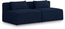 Load image into Gallery viewer, Cube - Linen Modular 2 Seat Armless Sofa