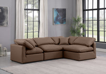 Load image into Gallery viewer, Indulge - Faux Leather 4 Piece Modular Sectional