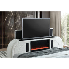 Load image into Gallery viewer, Shelyn - Bed With LED, TV Stand, Fireplace & Bluetooth