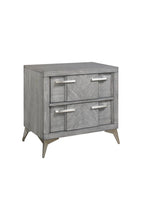 Load image into Gallery viewer, Aries - 2 Drawer Nightstand - Gray