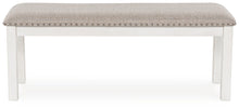 Load image into Gallery viewer, Robbinsdale - Large Upholstered Dining Room Bench - Antique White
