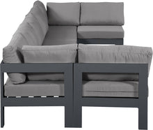 Load image into Gallery viewer, Nizuc - Outdoor Patio 7 Piece Modular Sectional With Gray Frame