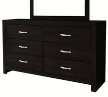 Load image into Gallery viewer, Crown Mark Furniture Jaylen 6 Drawer Dresser in Black image