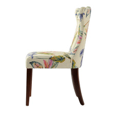 Load image into Gallery viewer, Paradise - Upholstered Accent Chair Printed On - Off-White Floral