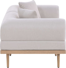 Load image into Gallery viewer, Laguna - 2 Piece Resilient Water Resistant Fabric 71" Upholstered Outdoor Patio Modular Loveseat