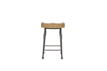 Load image into Gallery viewer, Tarrington - Counter Height Saddle Stool (Set of 2) - Cashew