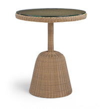 Load image into Gallery viewer, Seacrest - Tempered Glass Top And Wicker Outdoor Patio Counter Height Table