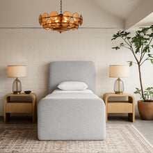 Load image into Gallery viewer, Fira - Linen Textured Fabric Upholstered Bed