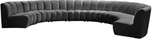 Load image into Gallery viewer, Infinity - 8 Piece Velvet Modular Sectional