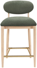 Load image into Gallery viewer, Riccio - Fabric Stool - Natural Frame