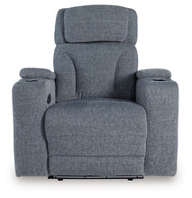 Load image into Gallery viewer, Studio Cave - Power Recliner - Steel