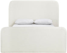 Load image into Gallery viewer, Fira - Linen Textured Fabric Upholstered Bed