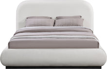 Load image into Gallery viewer, Vaughn - Linen Bed With Black Base