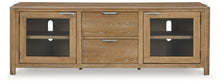 Load image into Gallery viewer, Rencott - Extra Large TV Stand - Light Brown