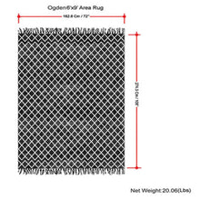 Load image into Gallery viewer, Ogden - 6' X 9' Area Rug - Ivory
