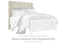 Load image into Gallery viewer, Bellaby - Queen Crossbuck Panel HDBD - Whitewash